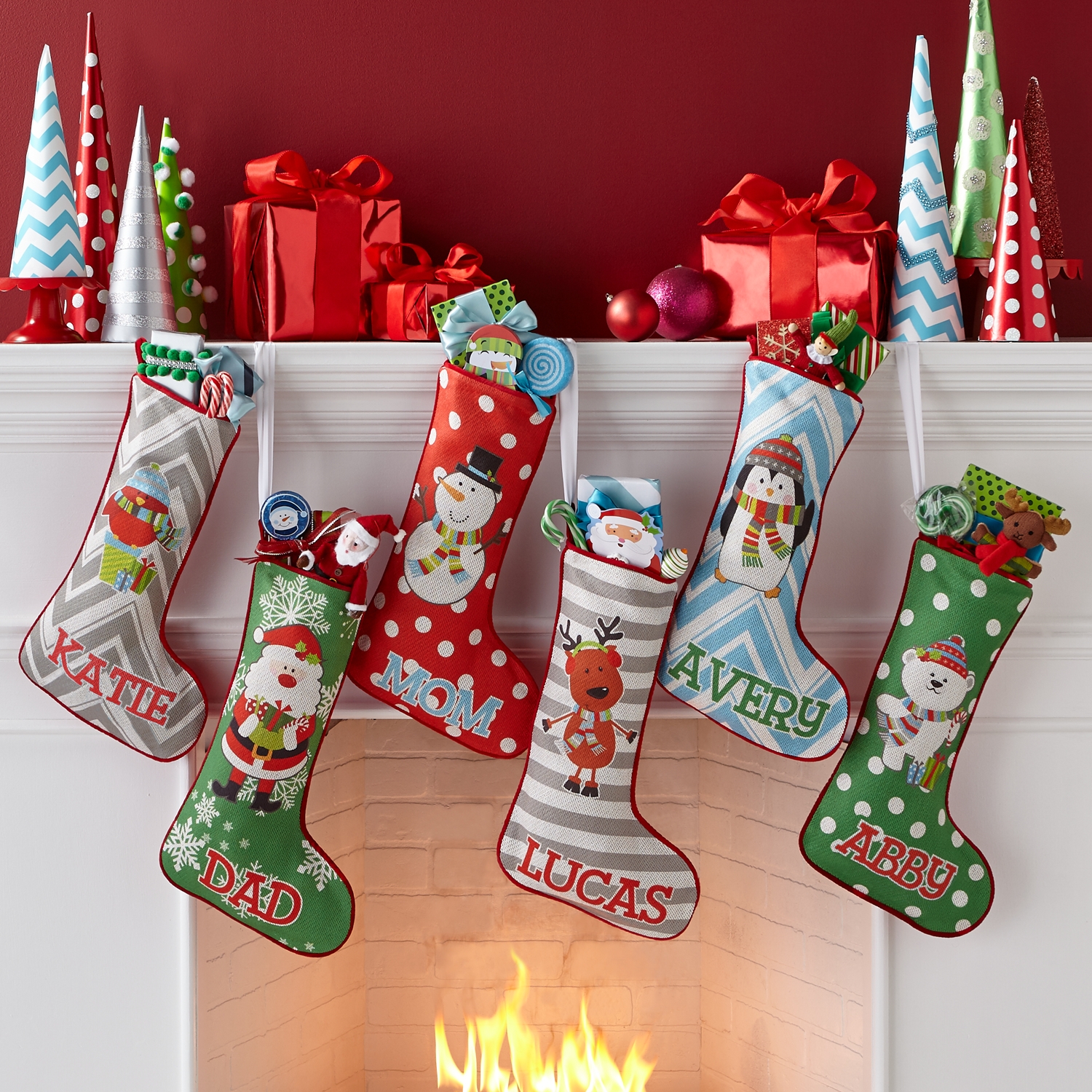 Personalized 3D Christmas Stocking Tag – Name Only – Personally Yours  Creations LLC