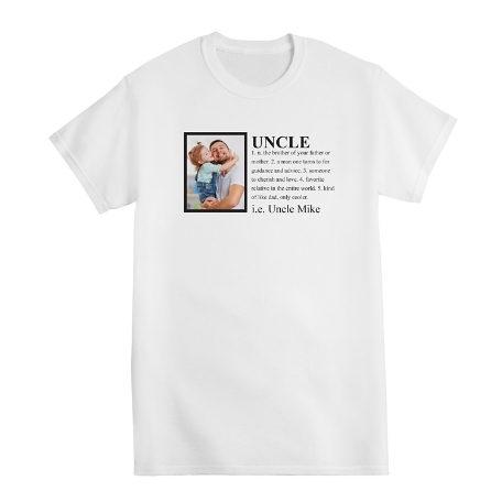 Definition Photo Tshirt - White - M