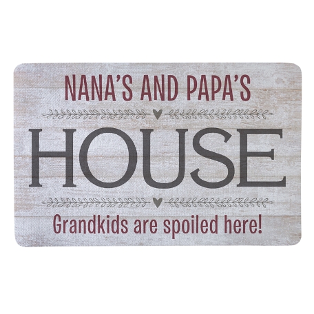 Grandparents House Doormat - 17x27