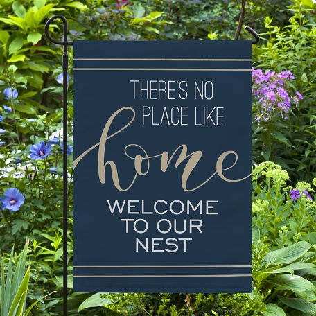 No Place Like Home Garden Flag
