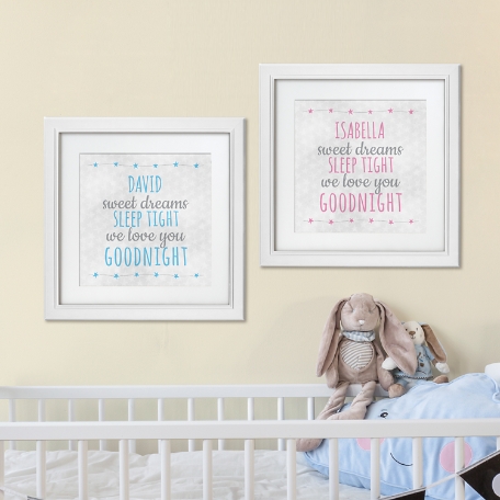 Sweet Dreams Square Framed Print