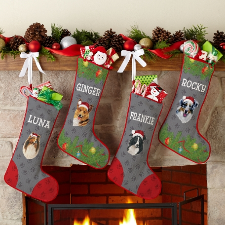 Herding Dog Group Stocking by Linda Picken©