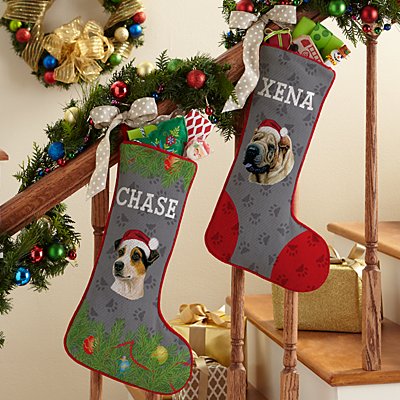 Other Dog Breed Stocking by Linda Picken©