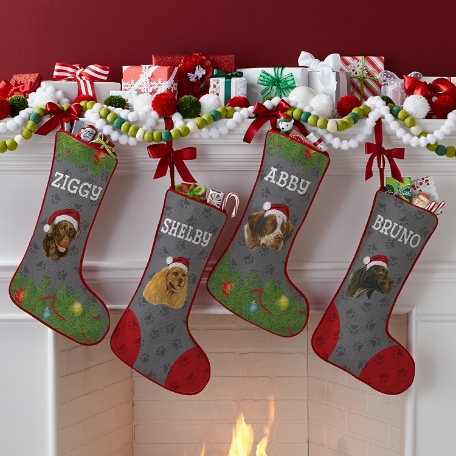 Sporting Dog Group Stocking by Linda Picken©