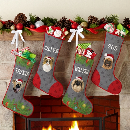 Toy Dog Group Stocking by Linda Picken©