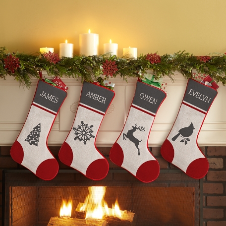 Christmas Charm Stocking