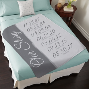 Bed Hog His & Hers Sheets - a Unique Wedding or Anniversary Gift