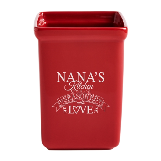 Seasoned With Love Utensil Holder