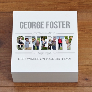 Special Birthday Photo Keepsake Box