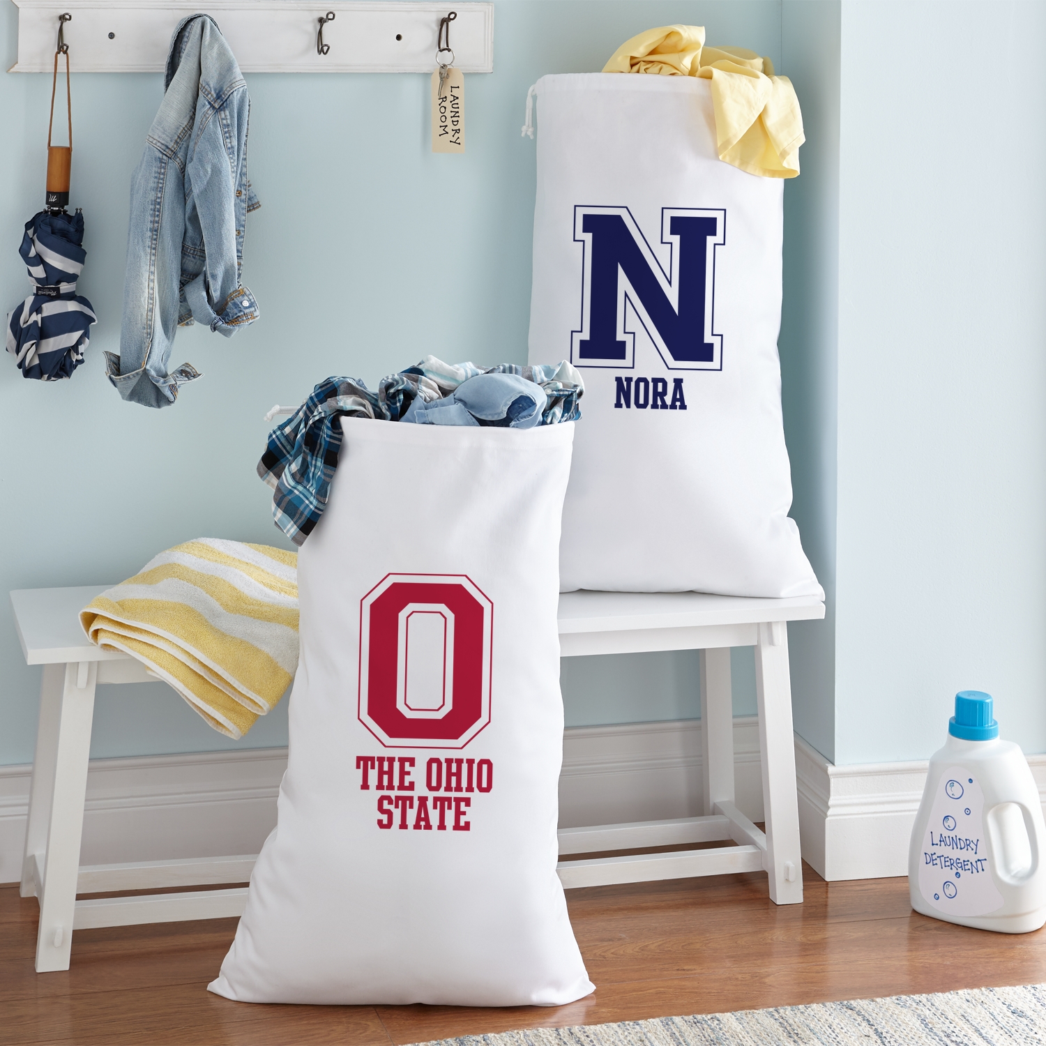 Varsity Letter Laundry Bag