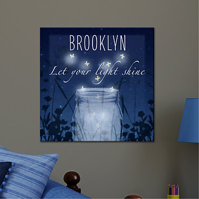 TwinkleBright® LED Let Your Light Shine Canvas