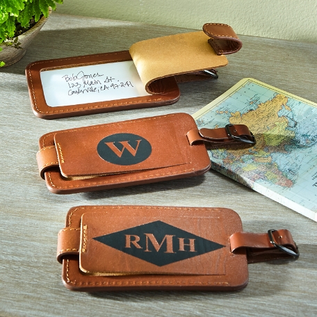 Leather Luggage Tag