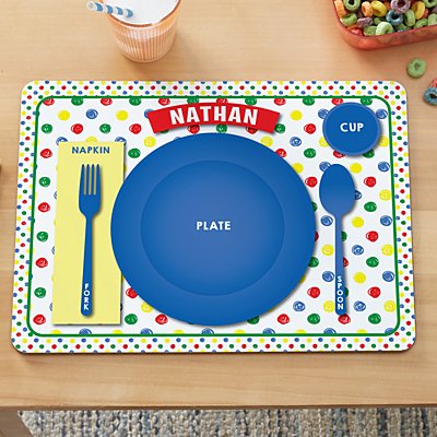 Place Setting Kids Placemat