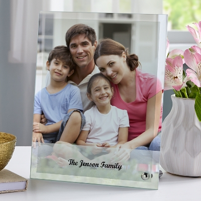Captivating Moments Personalized Photo Glass Frame