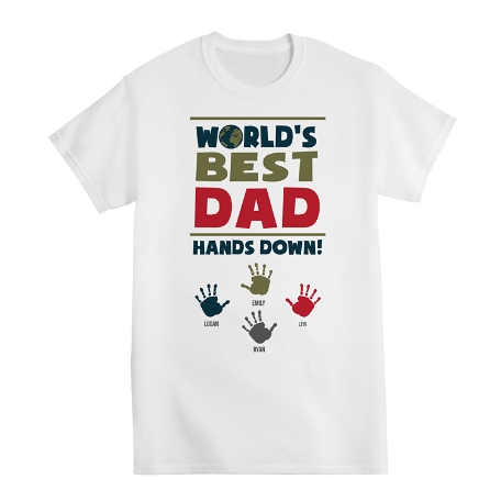 Hands Down T-shirt- White - 2Xl