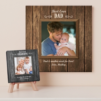 Supreme Memories Personalized Photo Canvas