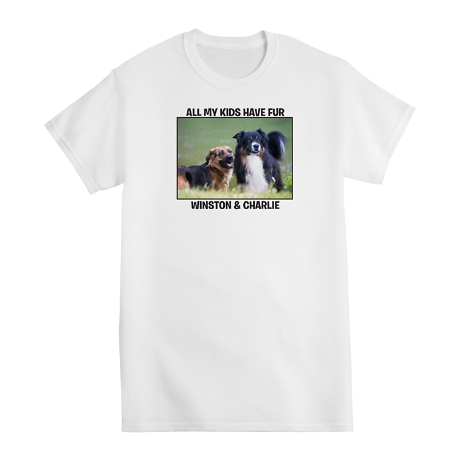 Create Your Own Photo T-Shirt - White - M