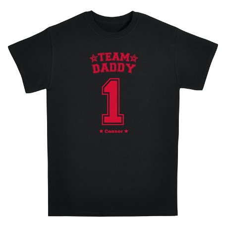 His Team T-shirt - Black - M