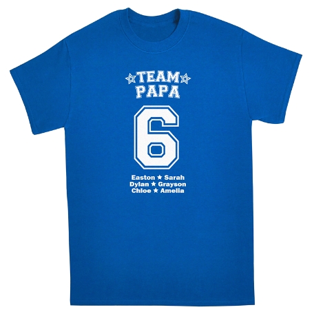His Team T-shirt - Blue - 2XL