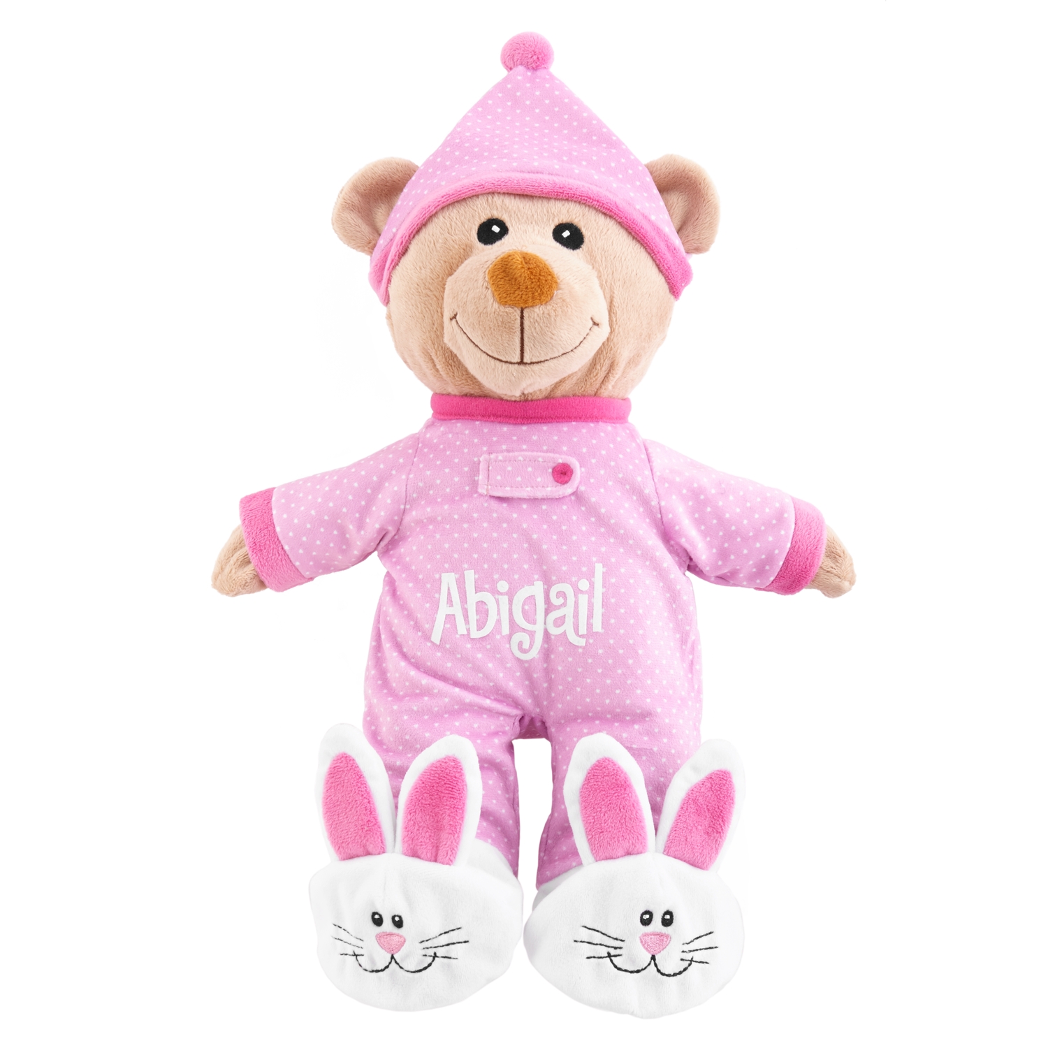 Teddy Bear Toile Pajamas - Pink main image 0