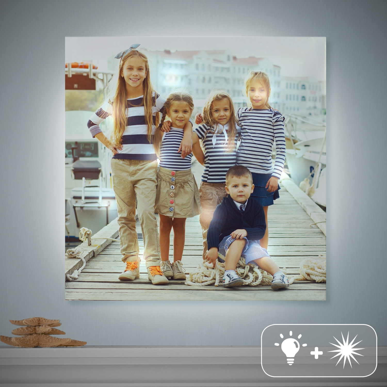 TwinkleBright® LED Photo Canvas