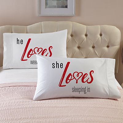 Love Pillowcases - Set of 2