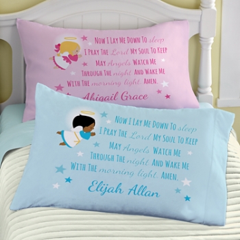 Children's Prayer Pillowcase