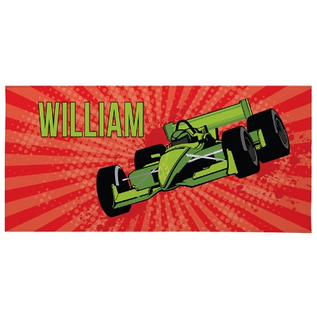 Extreme Sports Beach Towel - Race Car - Standard