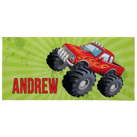 Extreme Sports Beach Towel-Standard - Monster Truck