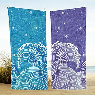 Swirls Of Fun Beach Towel