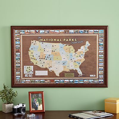 National Parks Destination Map