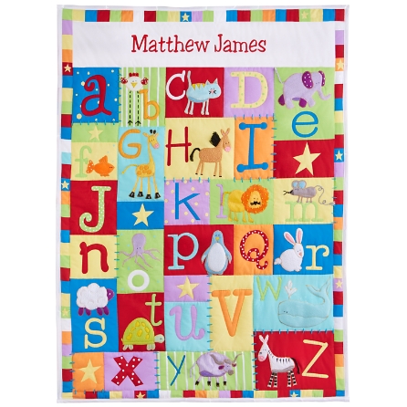 Baby Alphabet Quilt Primary Personal Creations
