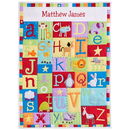 Baby Alphabet Quilt-Primary