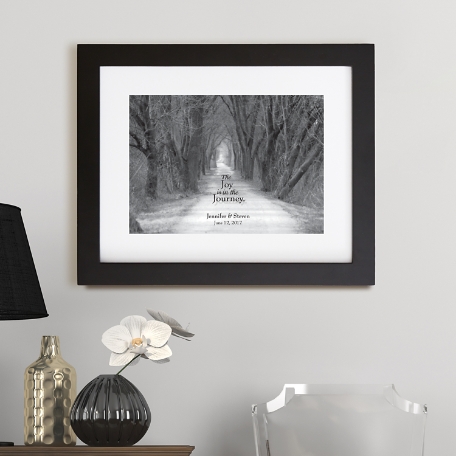 The Joy is the Journey Framed Print