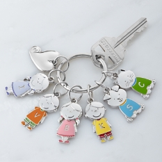 Tender Hearts Character Charm Key Ring