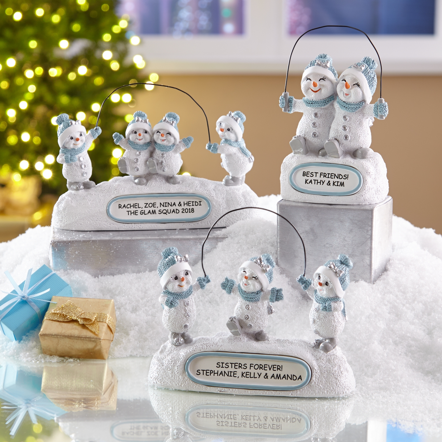 snow buddies figurines dog
