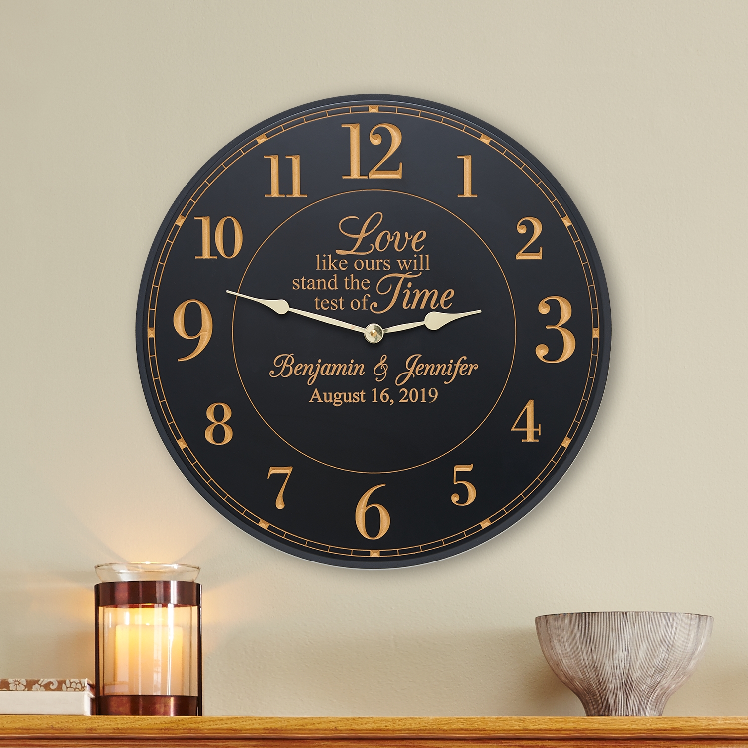 wedding clock