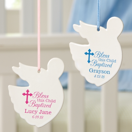 Baptism Crib Angel