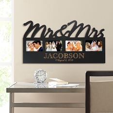 Mr. & Mrs. Frame Plaque
