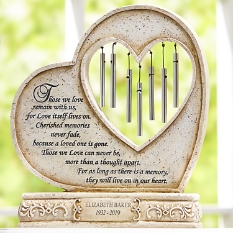 They'll Live On In Our Hearts Memorial Chime