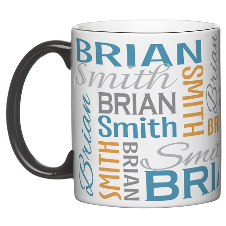 You Name It! Signature Mug-Blue/Orange-325 ml -Single Mug