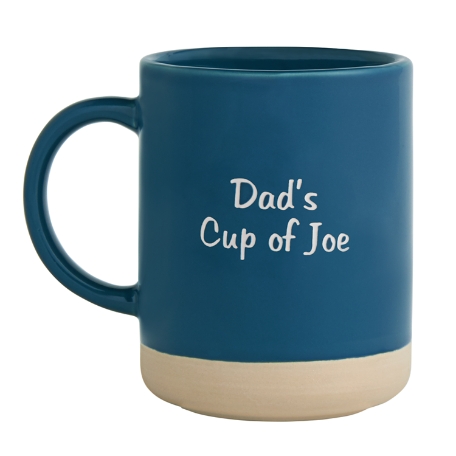 Any Message Ceramic Mug - Blue