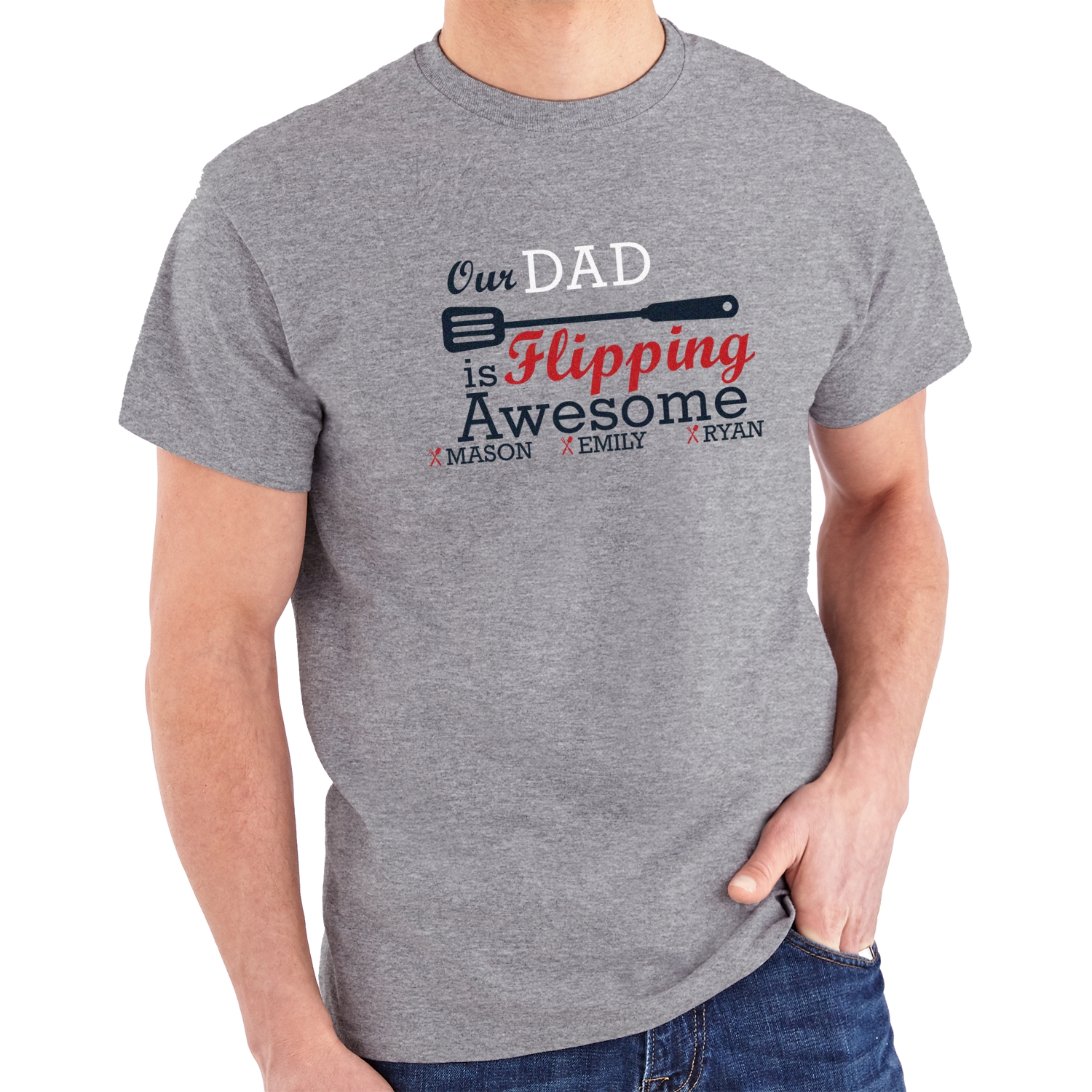 personalized dad shirt