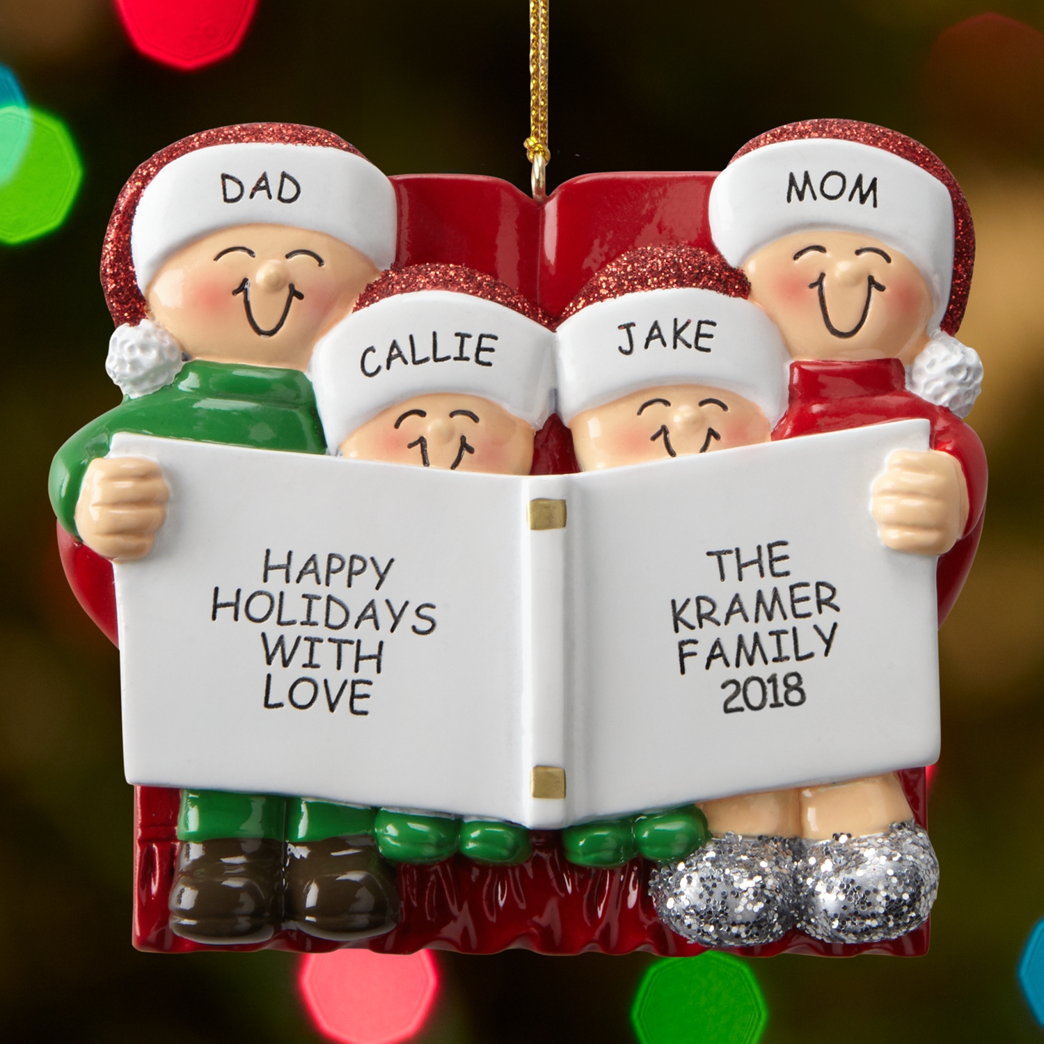 Our Christmas Story Family Ornament Personal Creations