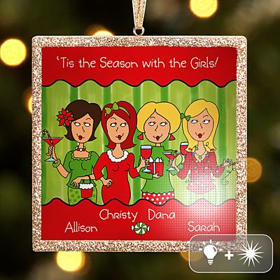 TwinkleBright® LED 'Tis the Season with the Girls Ornament