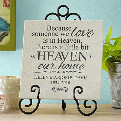 For Loved Ones in Heaven Tile