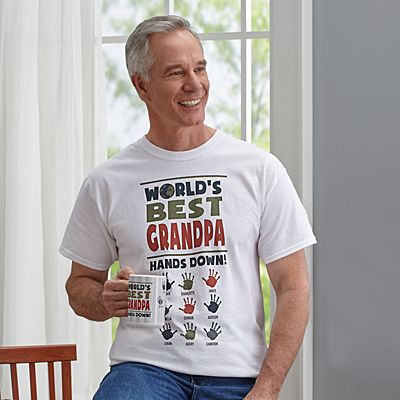 Custom Baby & Toddler T-Shirt Grandfather Cotton Boy Girl Clothes 