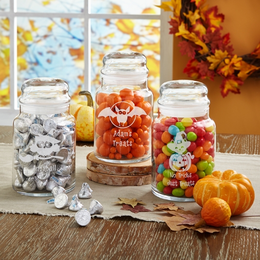Glass Snack Jars - Four Pack