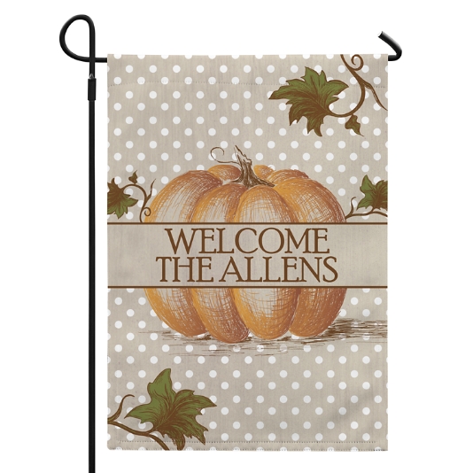 Our Little Pumpkin Patch Garden Flag w/Stake | Personal Creations