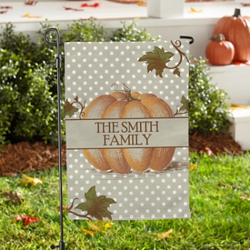 Our Little Pumpkin Patch Garden Flag